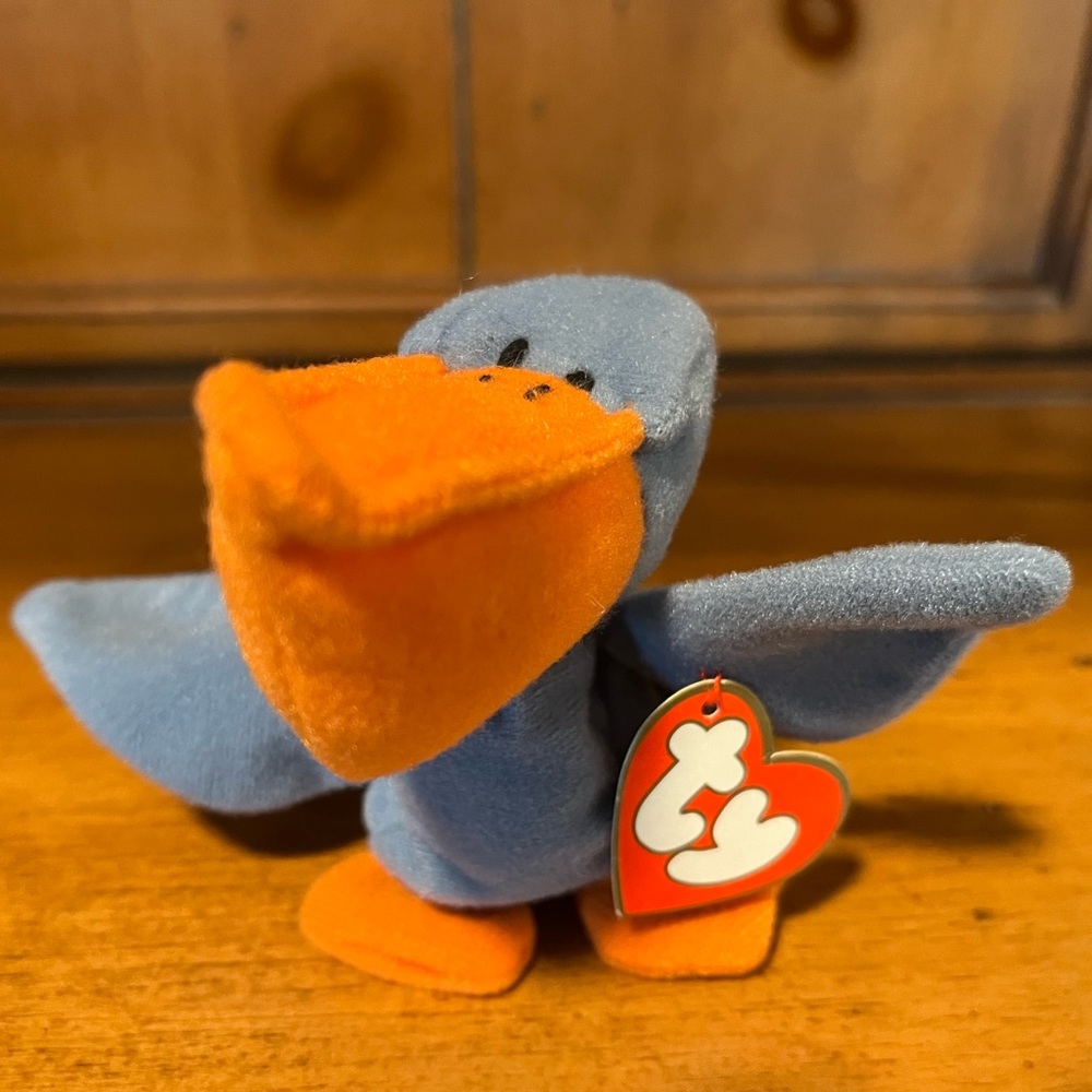 Ty Teenie Beanie Babies Scoop The Pelican 1993